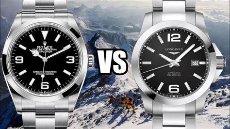 alternative a rolex explorer|longines conquest vs rolex explorer.